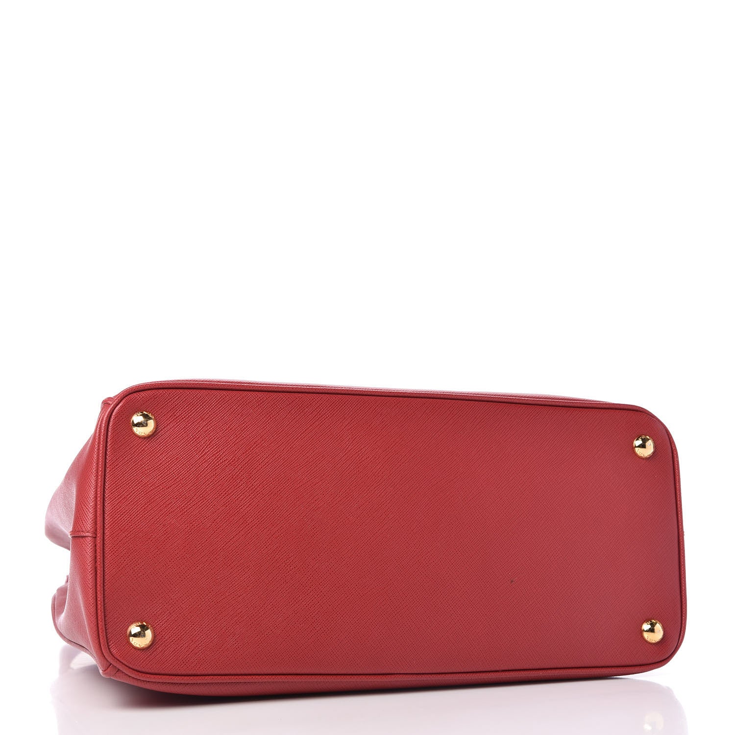 Prada Saffiano Lux Medium Tote Fuoco 4 of 10