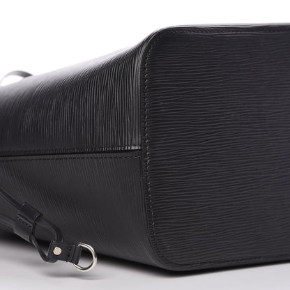 Louis Vuitton Epi Neverfull MM Black 8 of 9
