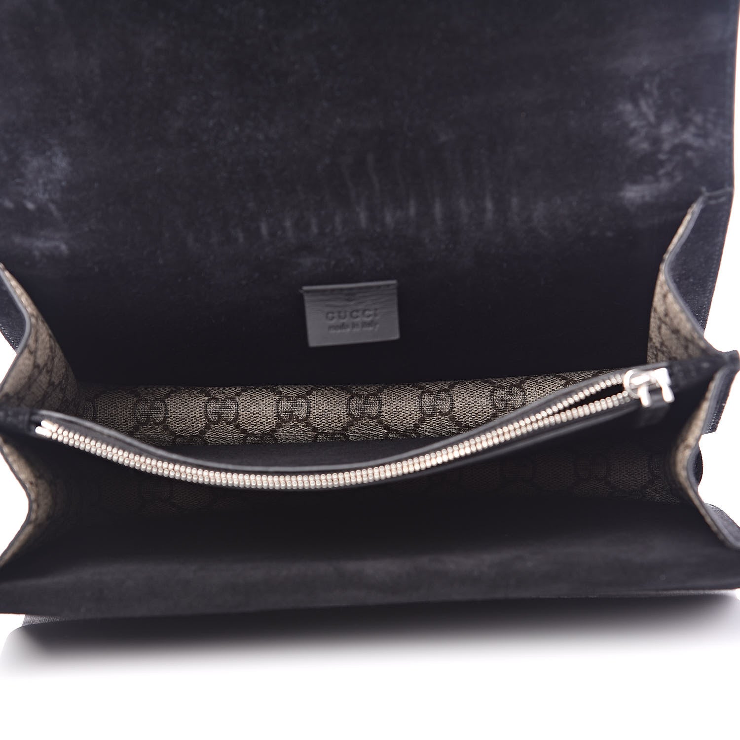 Gucci GG Supreme Monogram Small Dionysus Shoulder Bag Black 6 of 14