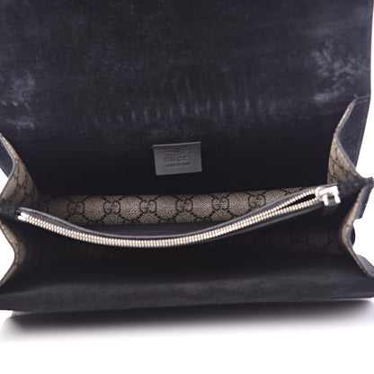 Gucci GG Supreme Monogram Small Dionysus Shoulder Bag Black 6 of 14