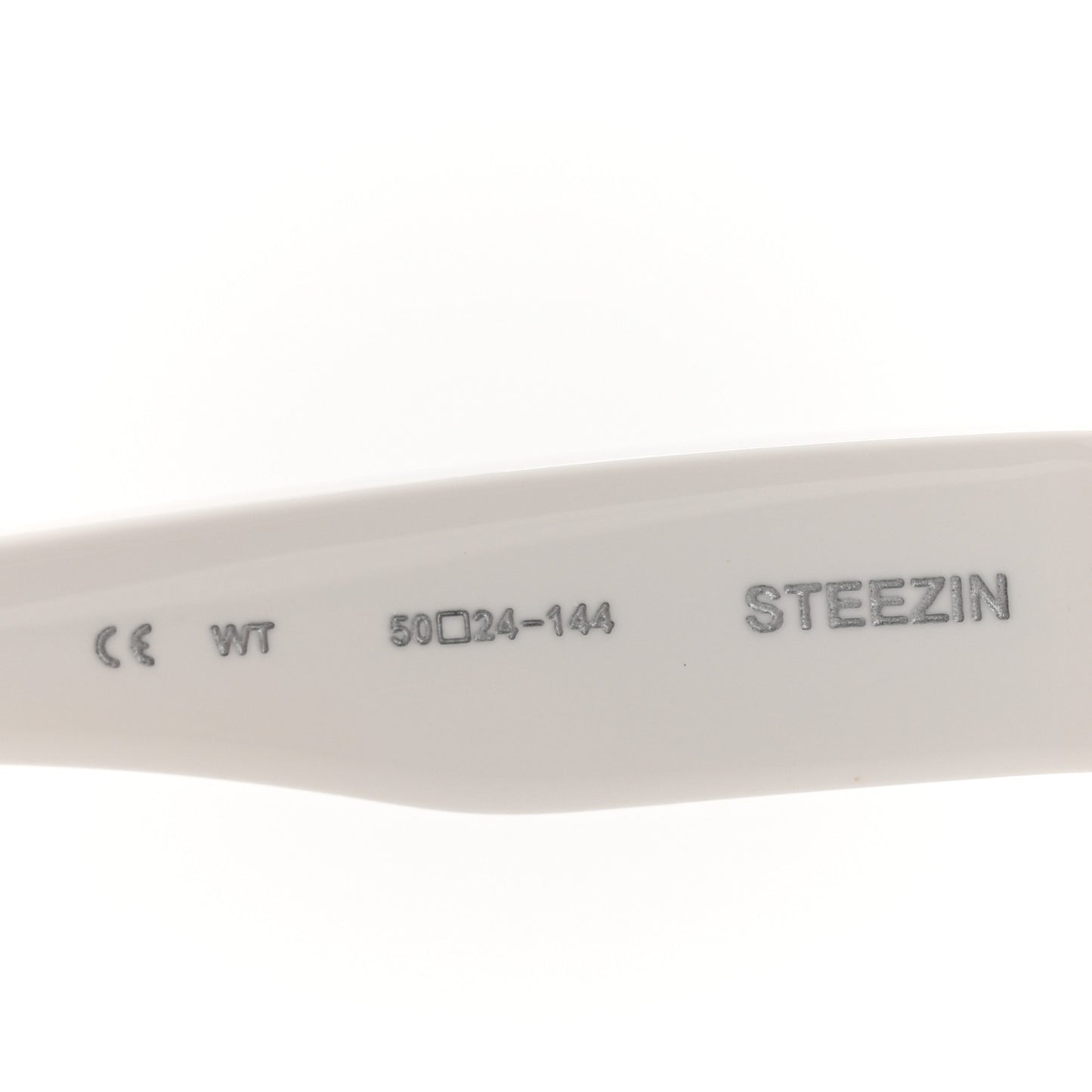Acetate Steezin Sunglasses White