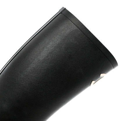 Chanel Caoutchouk CC High Boots 40 Black 11 of 12