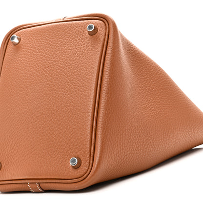 Hermes Taurillon Clemence Picotin Lock 18 PM Gold 10 of 11