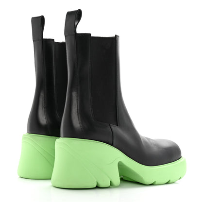 Bottega Veneta Calfskin The Flash Chelsea Boots 41 Pistachio 4 of 14