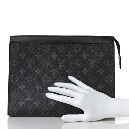 Louis Vuitton Monogram Eclipse Pochette Voyage MM 2 of 8