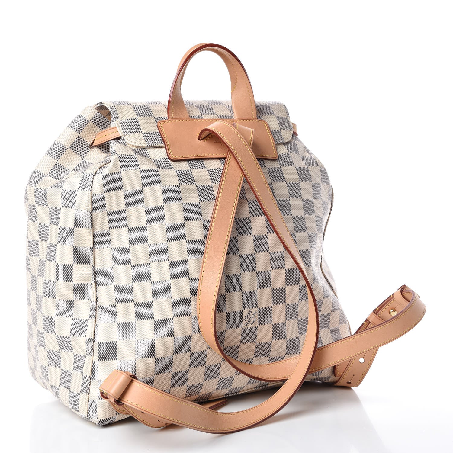 Louis Vuitton Damier Azur Sperone Backpack 3 of 9