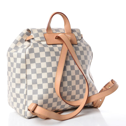 Louis Vuitton Damier Azur Sperone Backpack 3 of 9