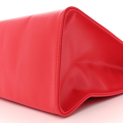 Telfar Vegan Leather Medium Shopping Bag Red 10 of 14