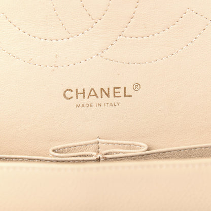 Chanel Caviar Quilted Jumbo Double Flap Light Beige 5 of 12