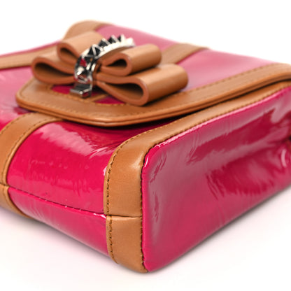 Christian Louboutin Patent Calfskin Sweety Charity Crossbody Bag Pink 9 of 10