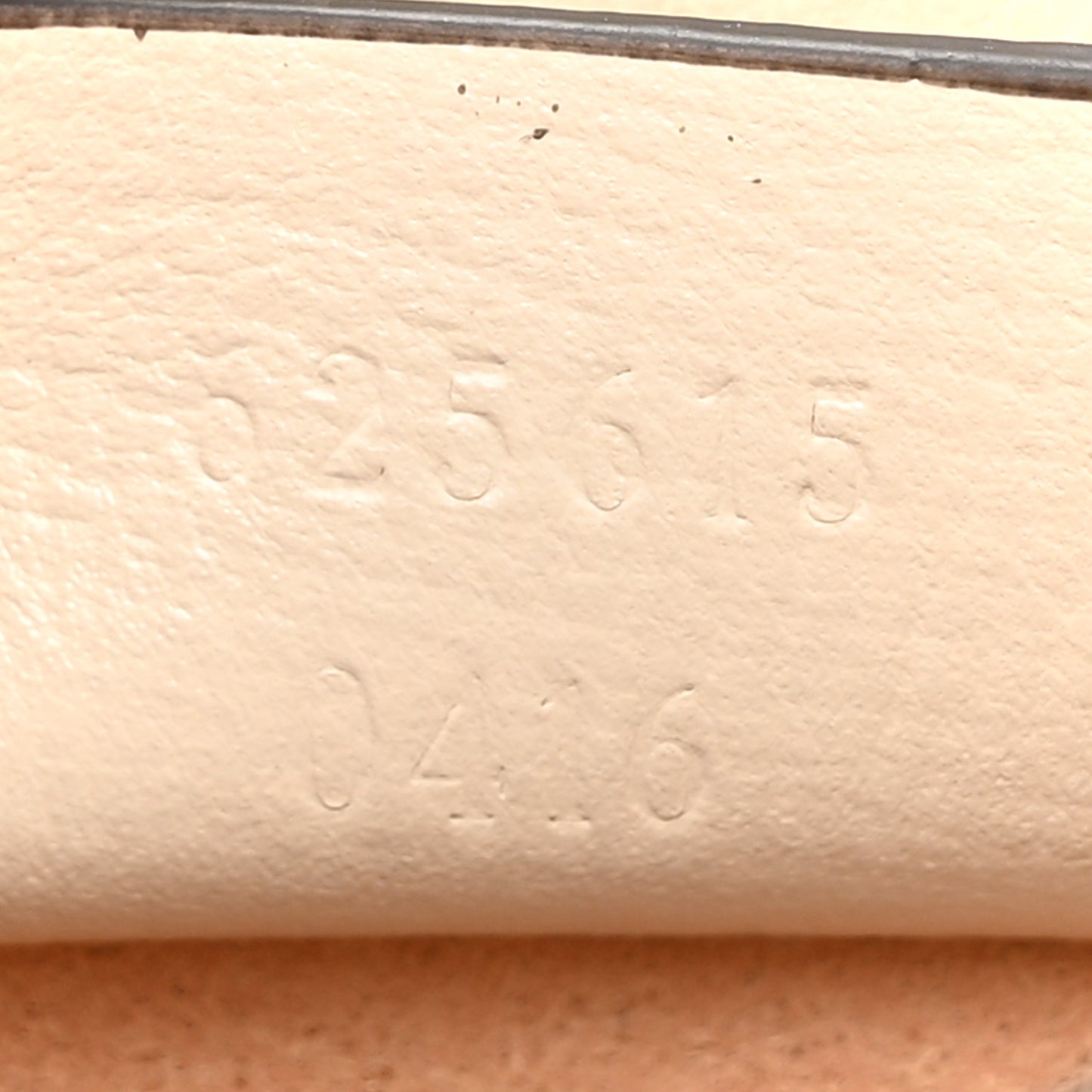 GG Supreme Monogram Azalea Calfskin Mini Horsebit 1955 Crossbody Bag Beige Ebony Mystic White