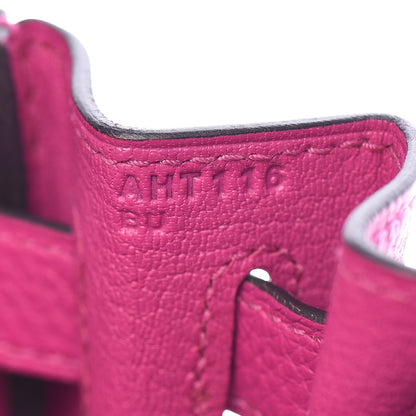 Hermes Togo Kelly Retourne 28 Rose Pourpre 9 of 42