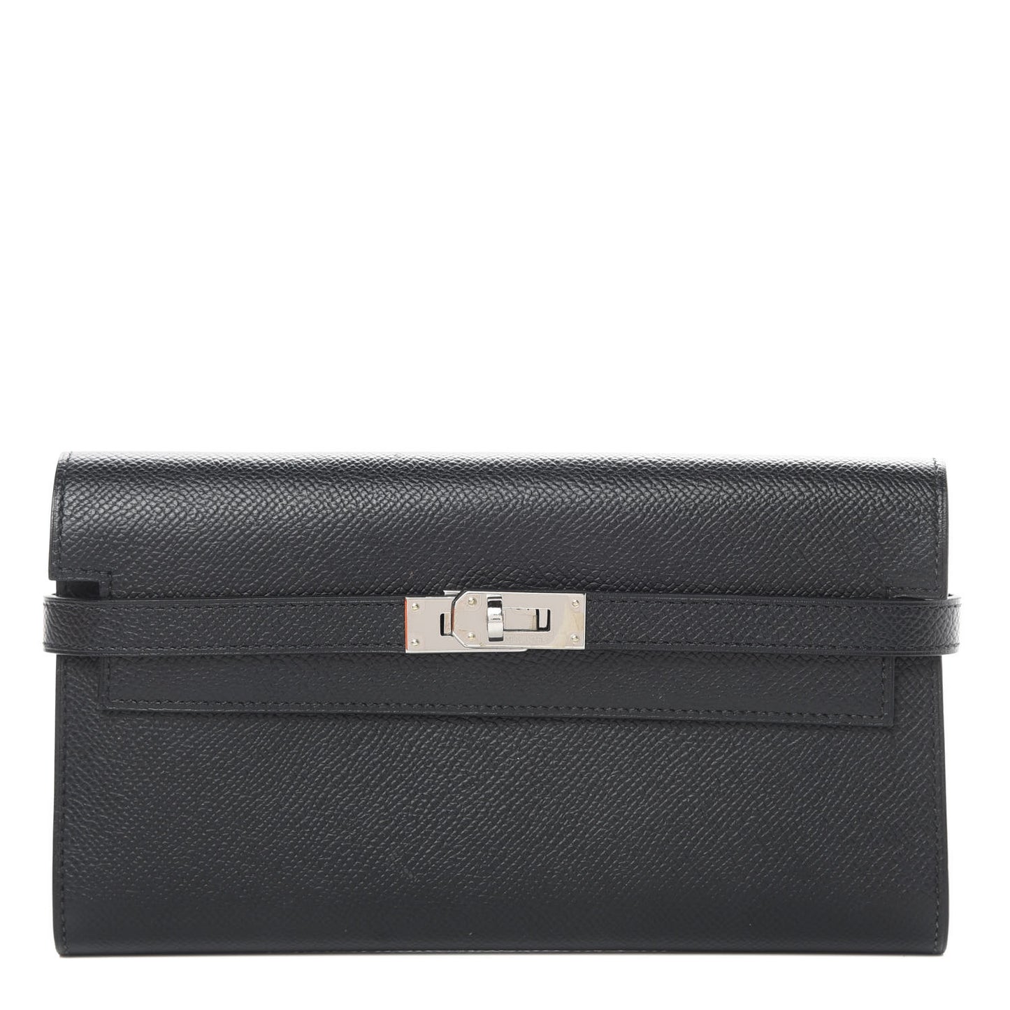 Epsom Kelly Longue Wallet Black