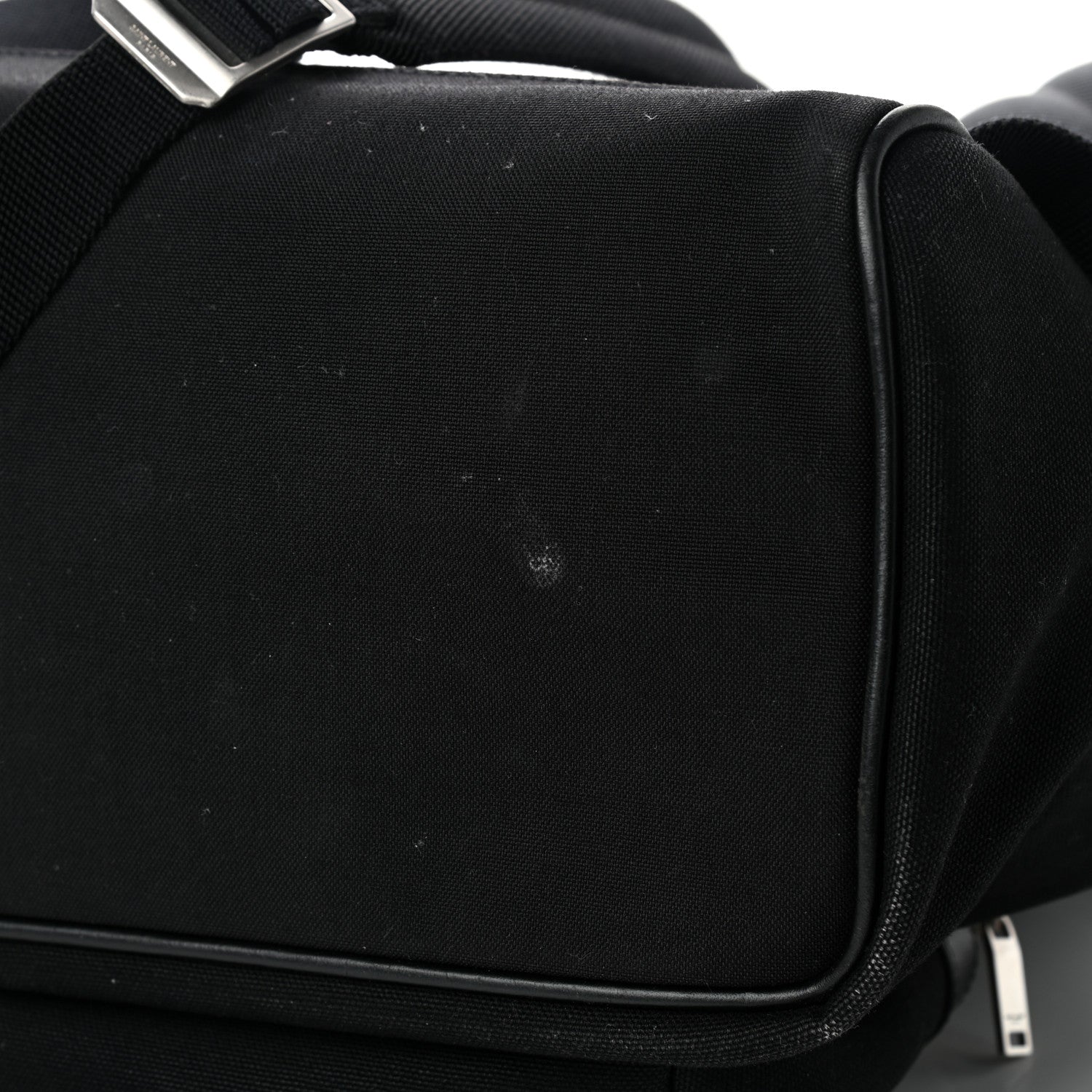 Saint Laurent Nylon Waiting For Sunset City Backpack Black 15 of 16