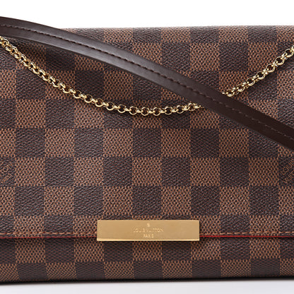Louis Vuitton Damier Ebene Favorite MM 8 of 11