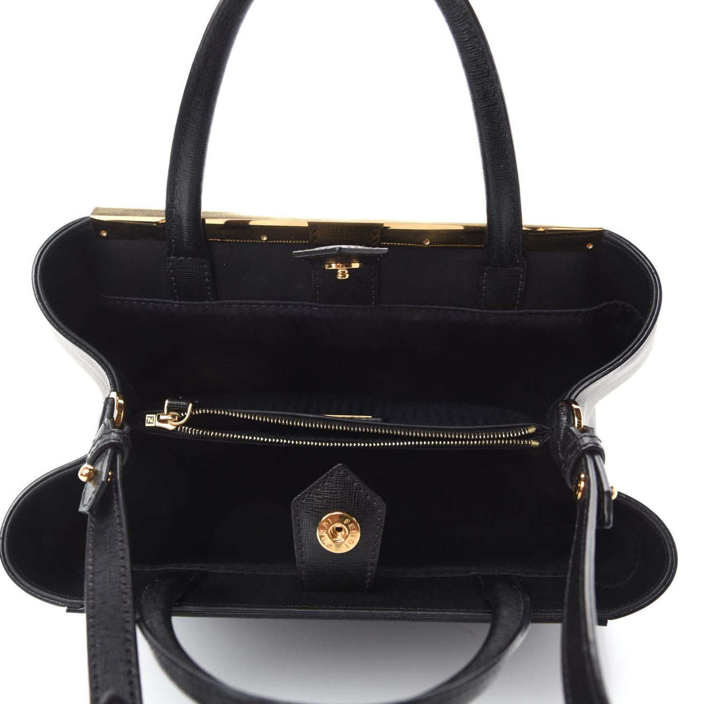 Vitello Elite Petite 2Jours Tote Black