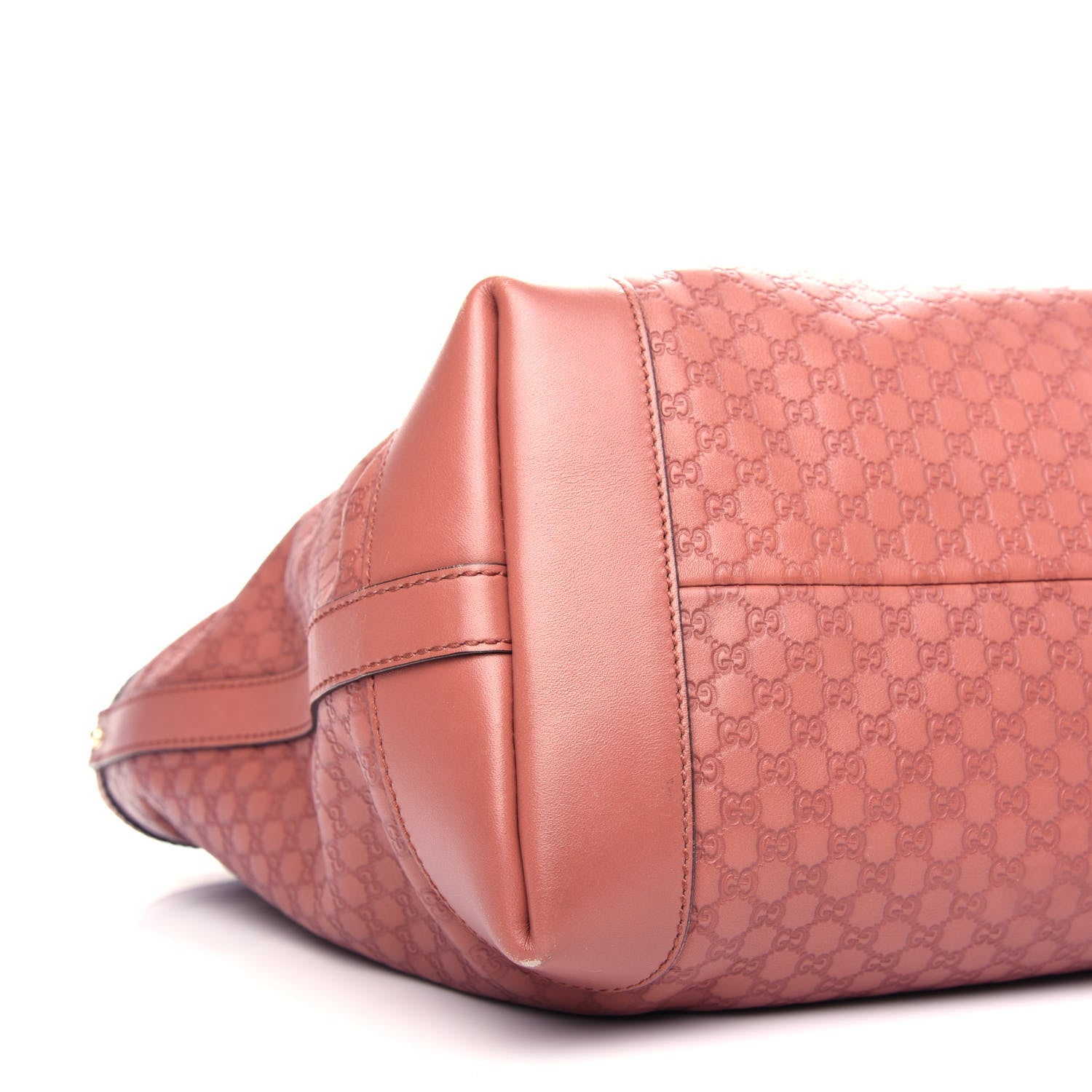 Gucci Microguccissima Medium Craft Tote Coral 10 of 11