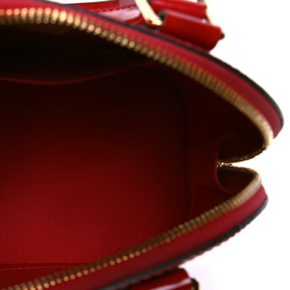Louis Vuitton Vernis Alma BB Cherry 4 of 4