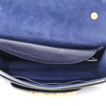 Christian Dior Grained Calfskin J'Adior Chain Flap Bag Blue 5 of 14