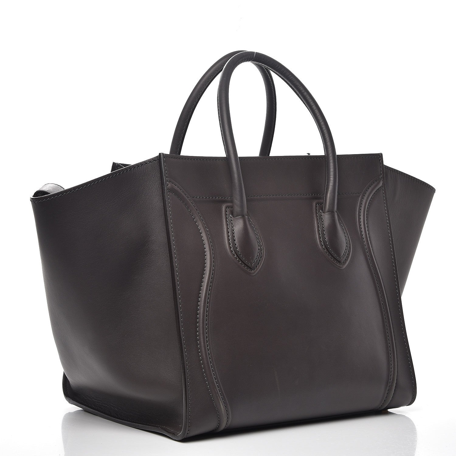 Celine Smooth Calfskin Medium Phantom Luggage Grey 5 of 22