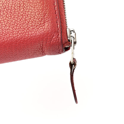 Hermes Chevre Mysore Perforated H Azap Wallet Bougainvillea 8 of 13