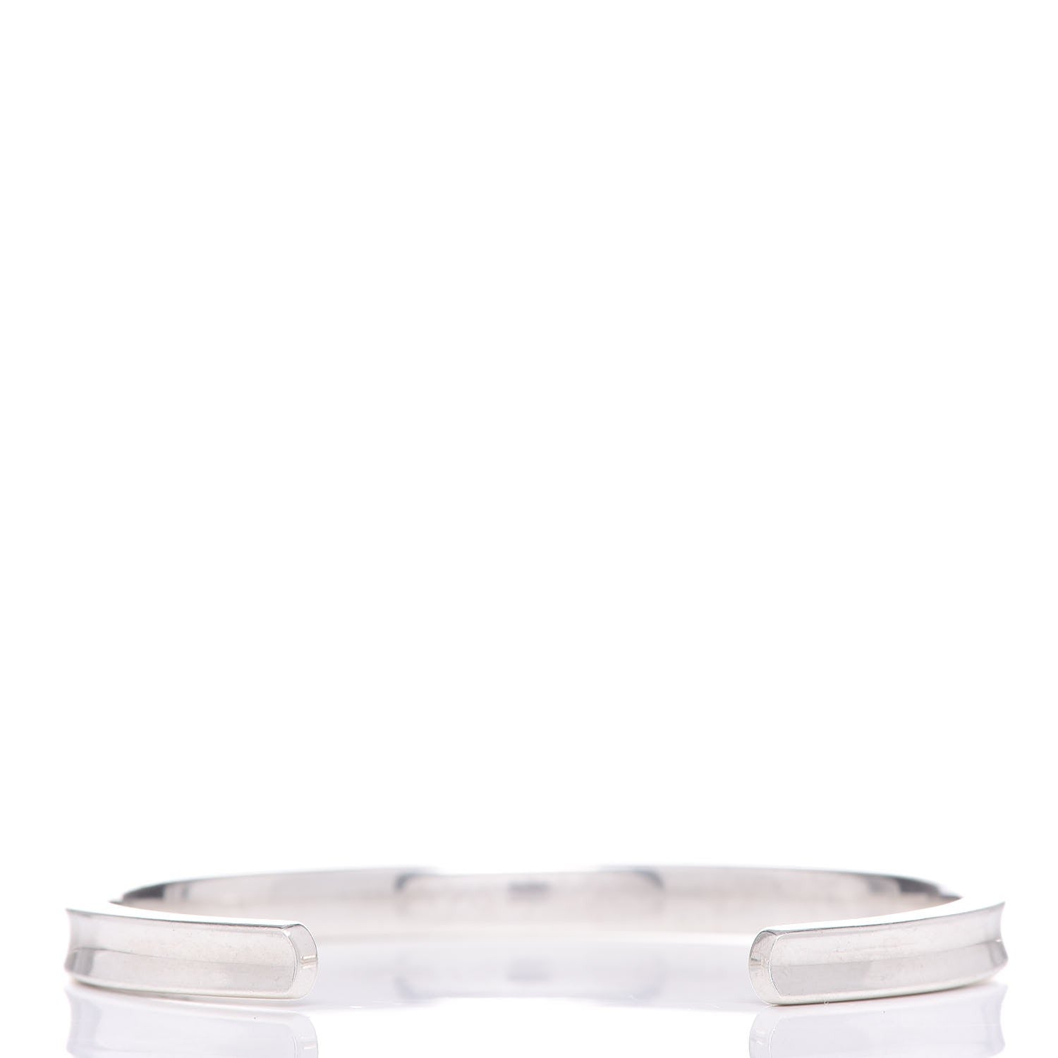 Tiffany Sterling Silver Narrow 1837 Cuff Bracelet 3 of 4