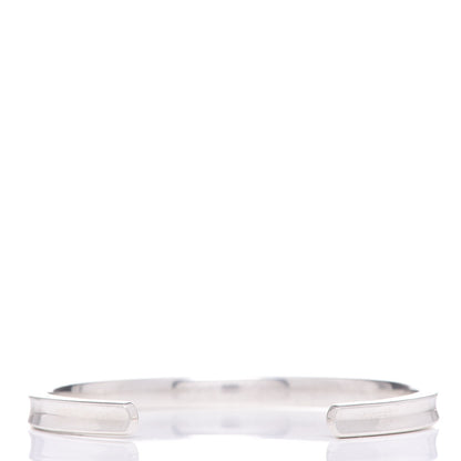 Tiffany Sterling Silver Narrow 1837 Cuff Bracelet 3 of 4