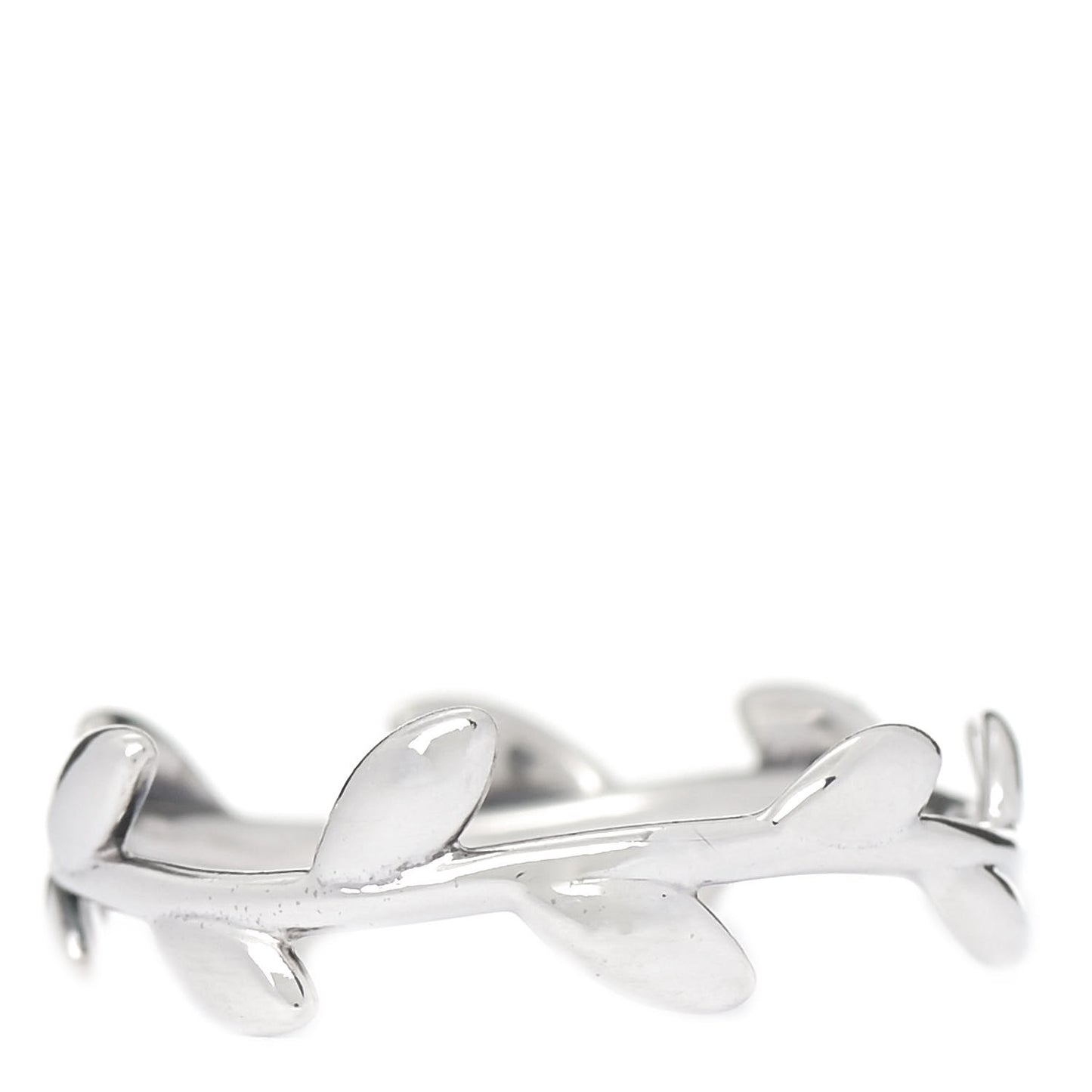 Sterling Silver Paloma Picasso Narrow Olive Leaf Band Ring 54 7