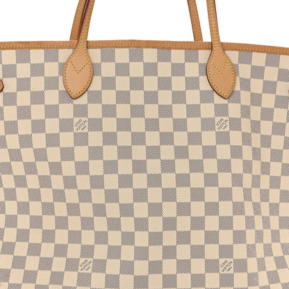 Louis Vuitton Damier Azur Neo Neverfull GM Rose Ballerine 9 of 14