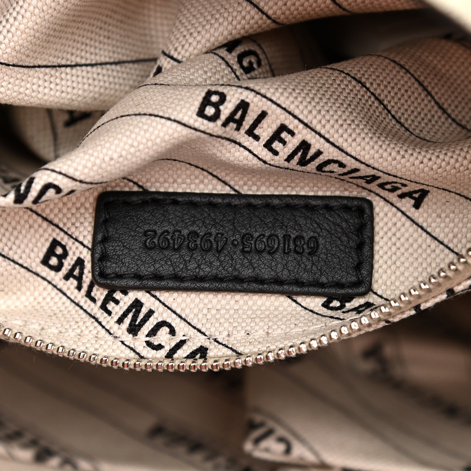 Balenciaga X GUCCI GG Supreme Monogram Neo Classic Silver Hardware City Beige Ebony 7 of 10