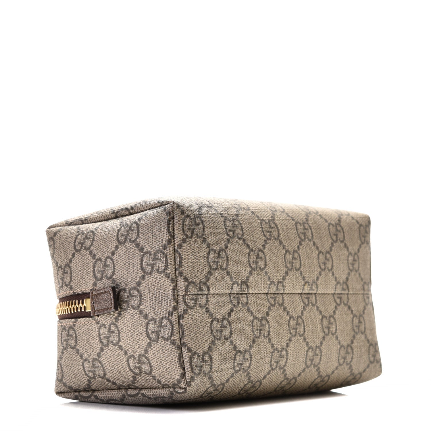 Gucci Soft GG Supreme Monogram Calfskin Medium Ophidia Cosmetic Case Beige Ebony New Acero 2 of 9