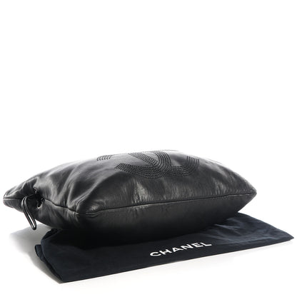 Chanel Lambskin CC Studded Bonbons Tote Black 4 of 7