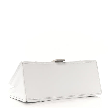 Balenciaga Grained Calfskin XS Hourglass East West Tote White 3 of 8