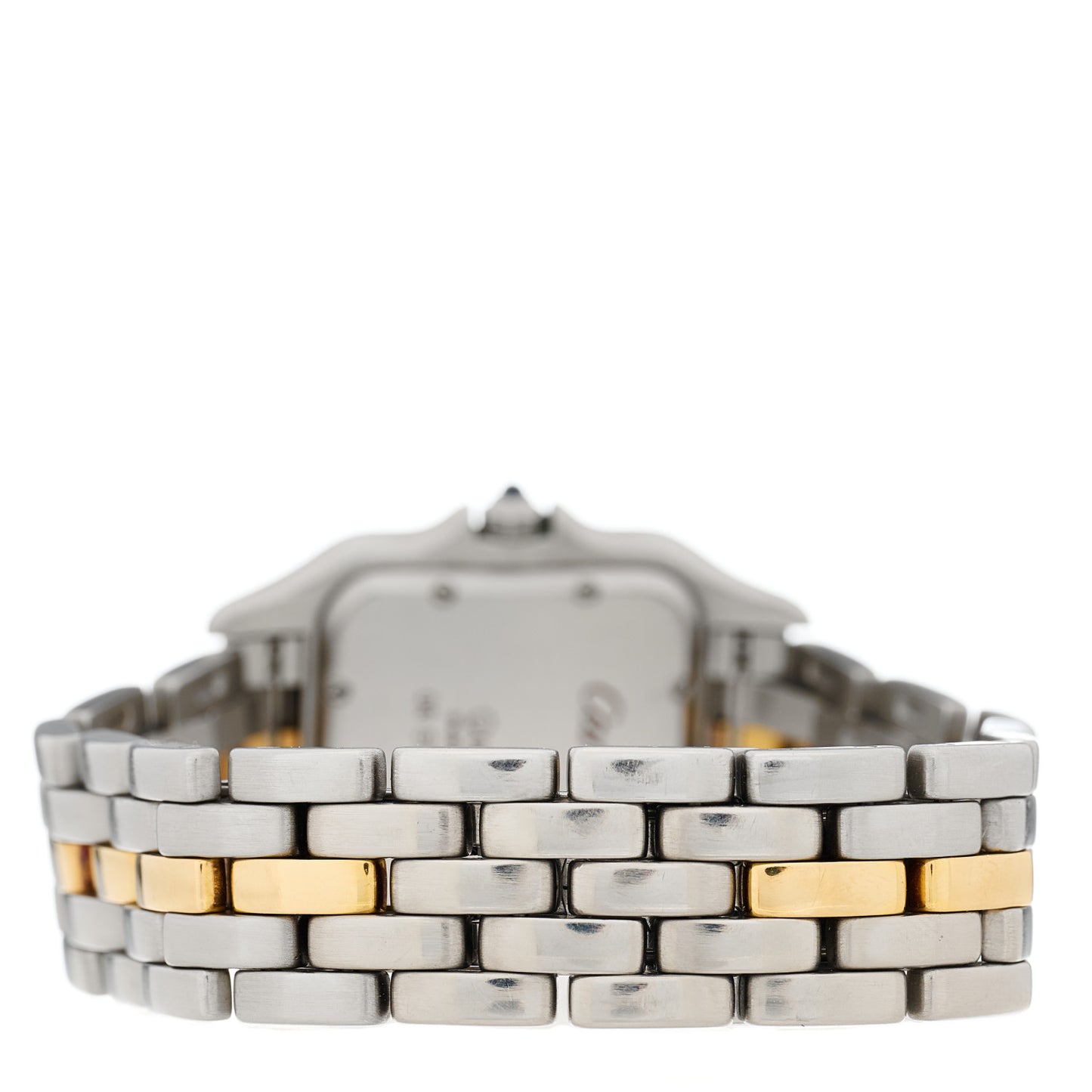 Stainless Steel 18K Yellow Gold 27mm Panthere Quartz Watch
