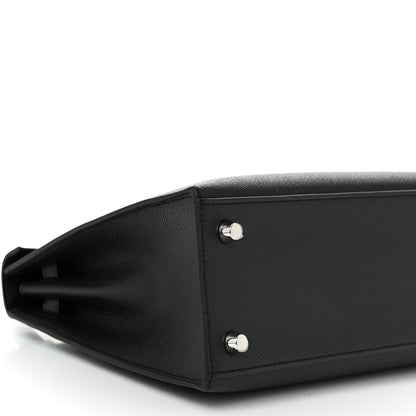 Hermes Epsom Kelly Sellier 25 Black 9 of 11