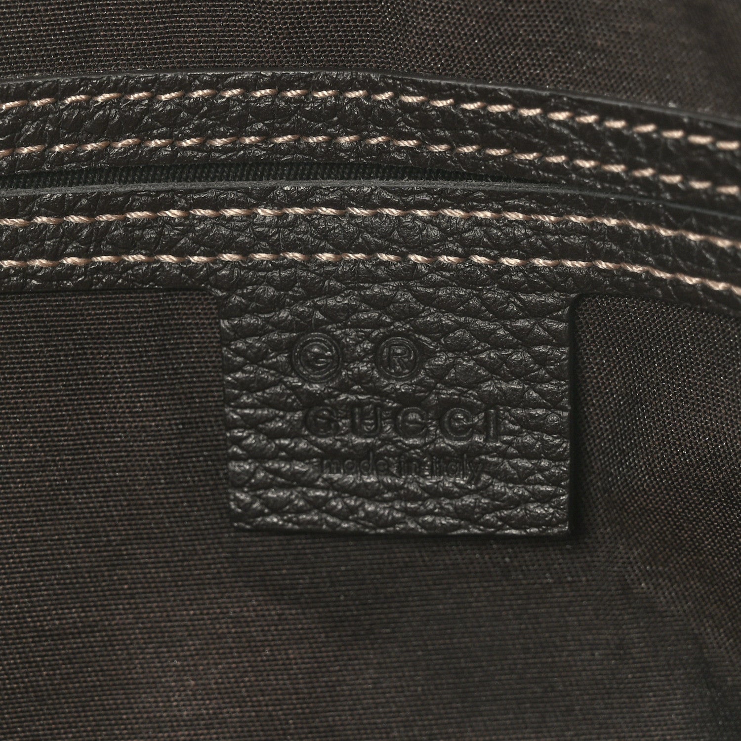 Gucci Crystal Monogram Medium Abbey Shoulder Bag Dark Brown 6 of 9