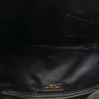Saint Laurent Textured Patent Y-Mail Tote Black 4 of 9