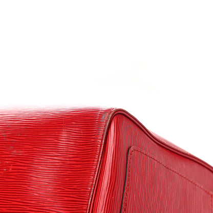 Louis Vuitton Epi Keepall 50 Castillan Red 8 of 17