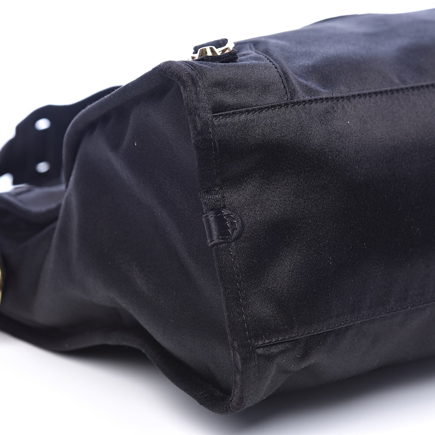 Satin Classic Gold Hardware City Black
