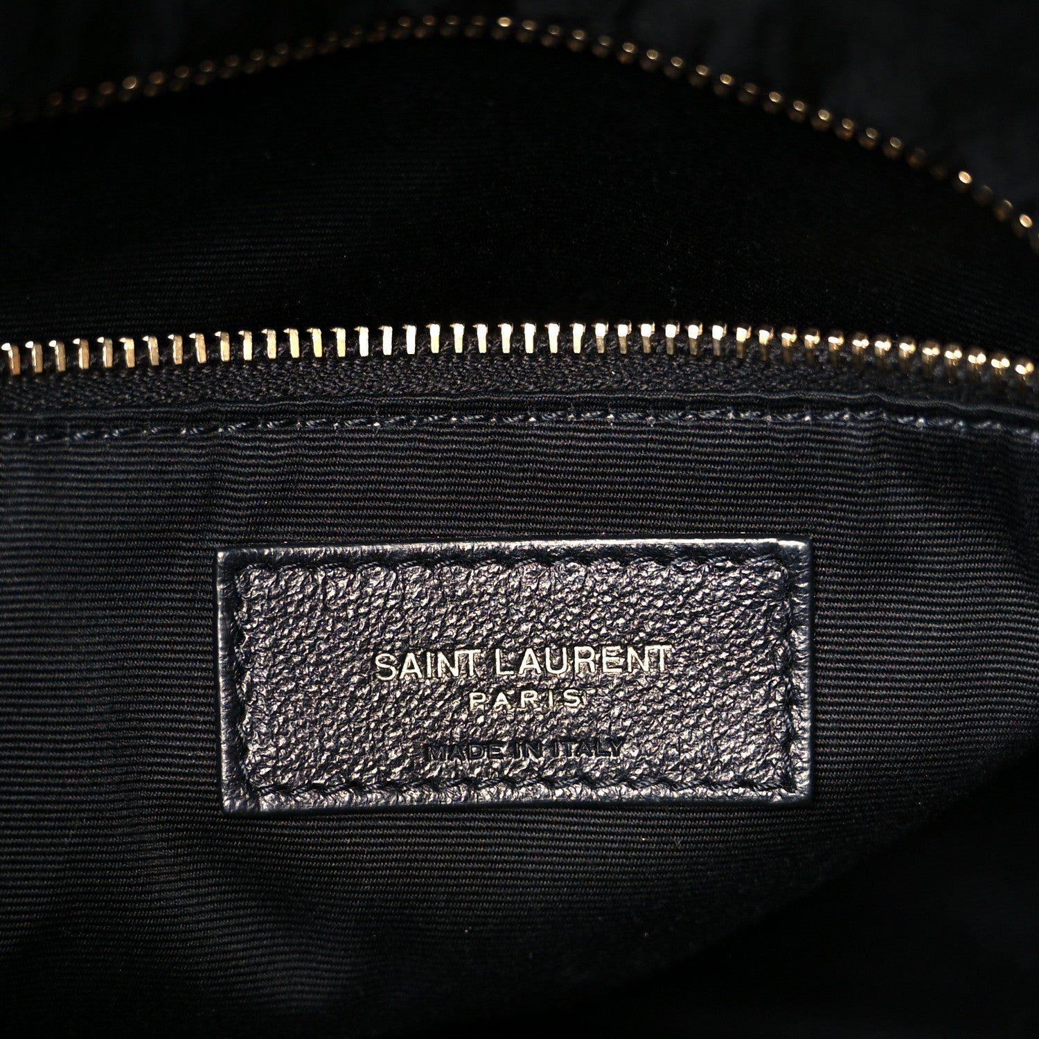 Saint Laurent Nylon Quilted Small Loulou Puffer Monogram Chain Satchel Black 6 of 10