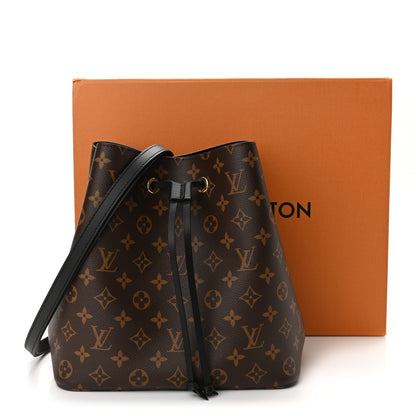 Louis Vuitton Monogram Neonoe MM Black 11 of 11