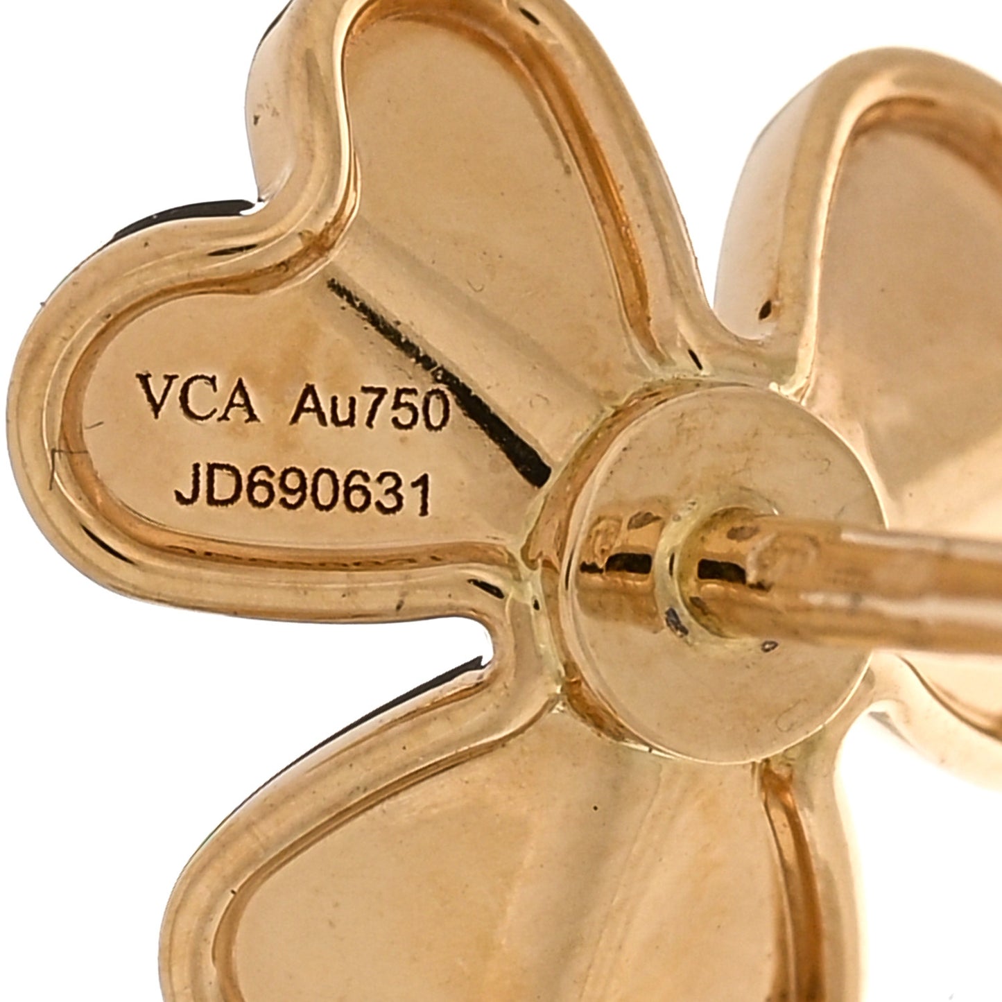 18K Yellow Gold Diamond Mini Frivole Earrings