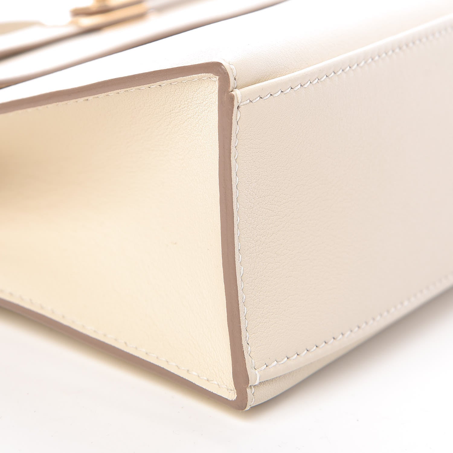 Hermes Swift Kelly Pochette Clutch Craie 30 of 31