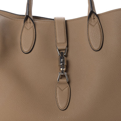 Gucci Soft Calfskin Medium Jackie Top Handle Bag Classic Camel 14 of 14