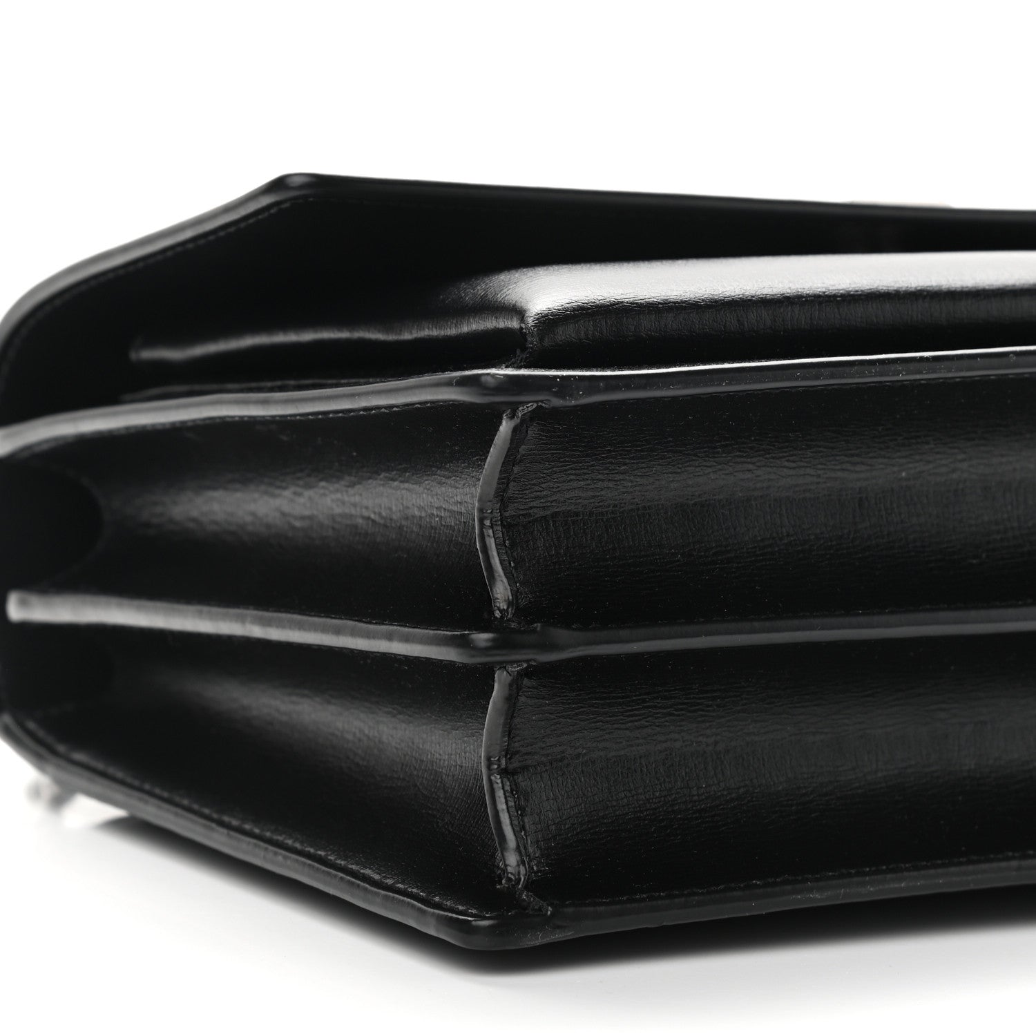 Saint Laurent Calfskin Medium Monogram Sunset Black 8 of 13