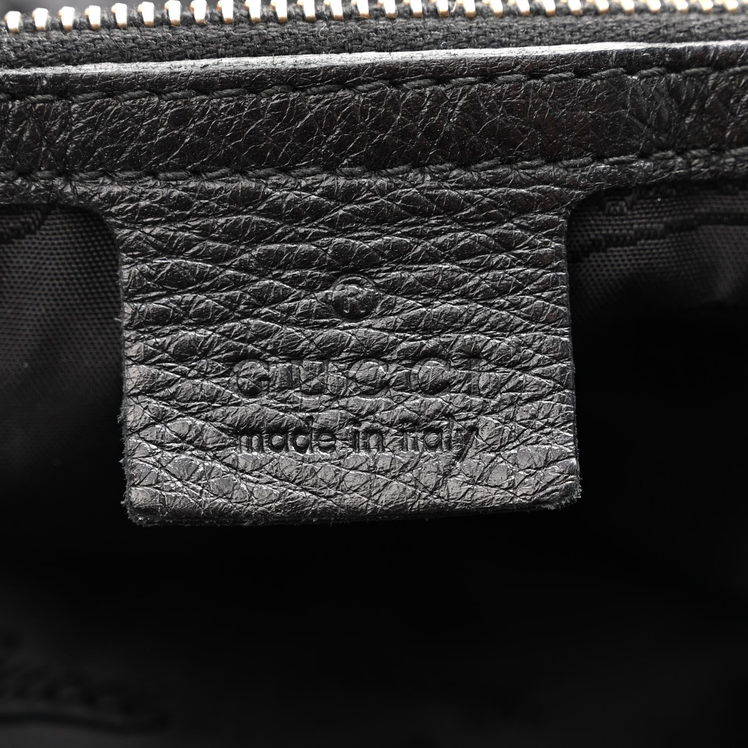 Gucci Guccissima Charlotte Tote Black 6 of 10