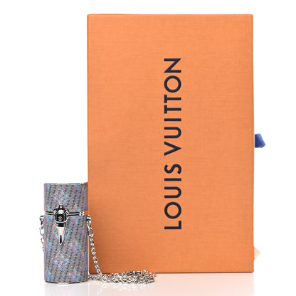 Louis Vuitton Monogram LV Pop Chain Lipstick Case Blue 11 of 11