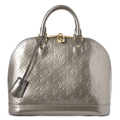 Louis Vuitton Vernis Alma PM Gris Art Deco 1 of 8