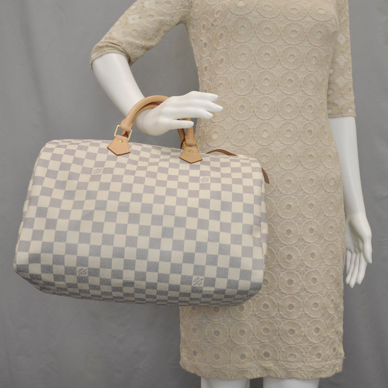 Louis Vuitton Damier Azur Speedy 35 2 of 9