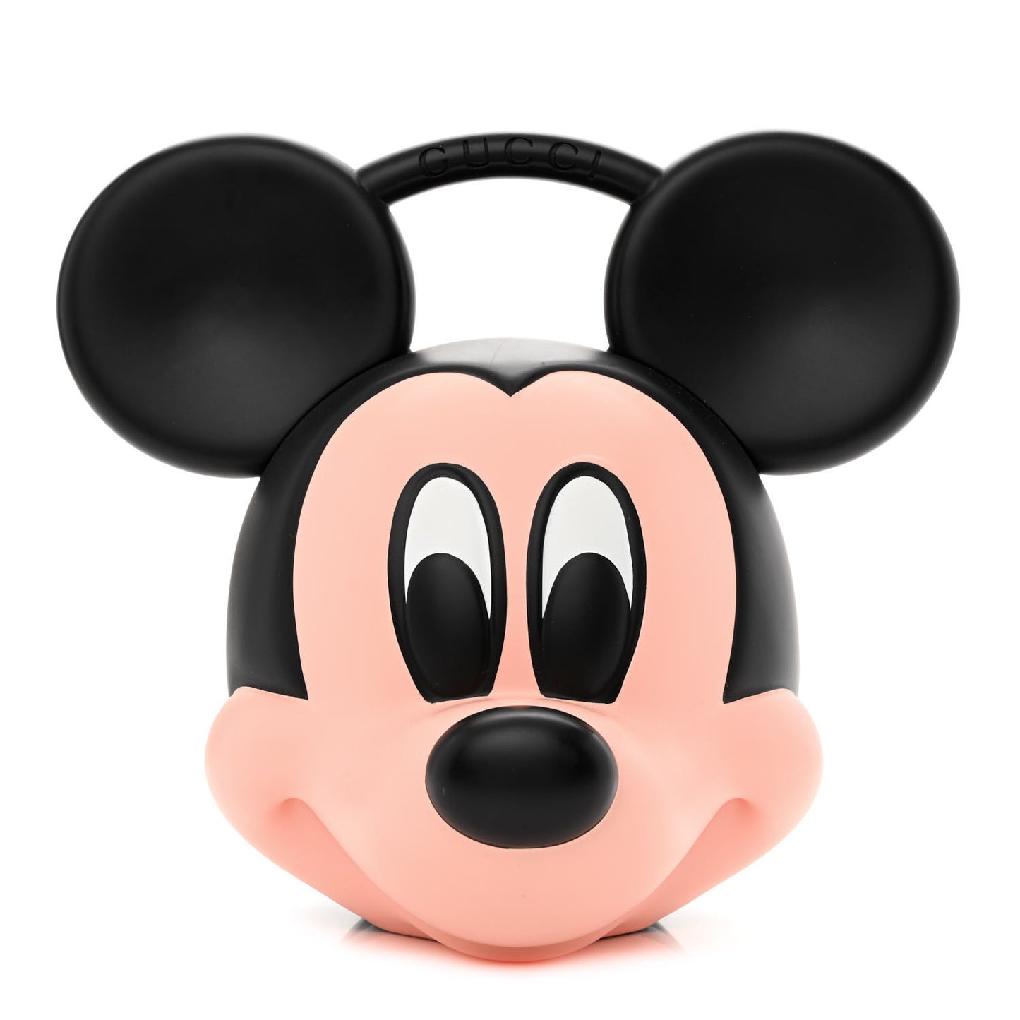 X DISNEY Plastic Mickey Mouse Top Handle Bag Black